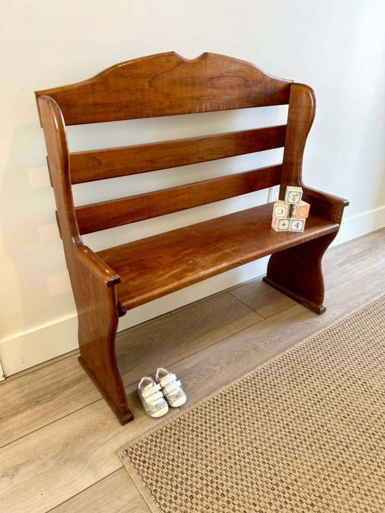 Vintage Children's Bench