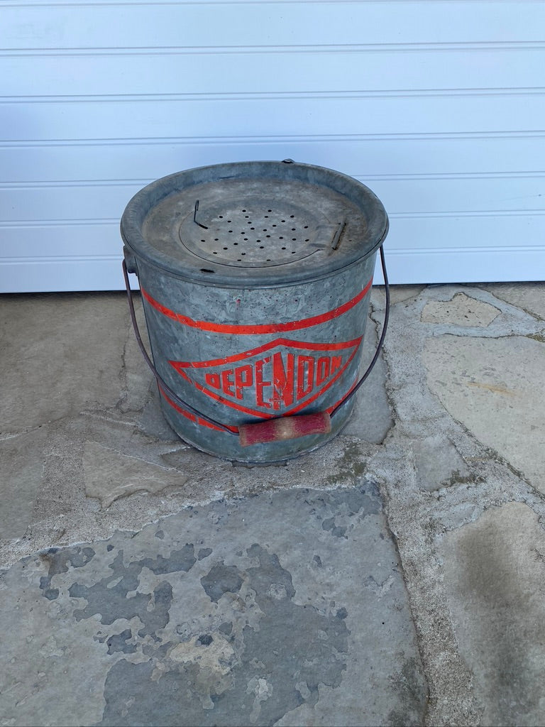 Vintage Minnow Bucket