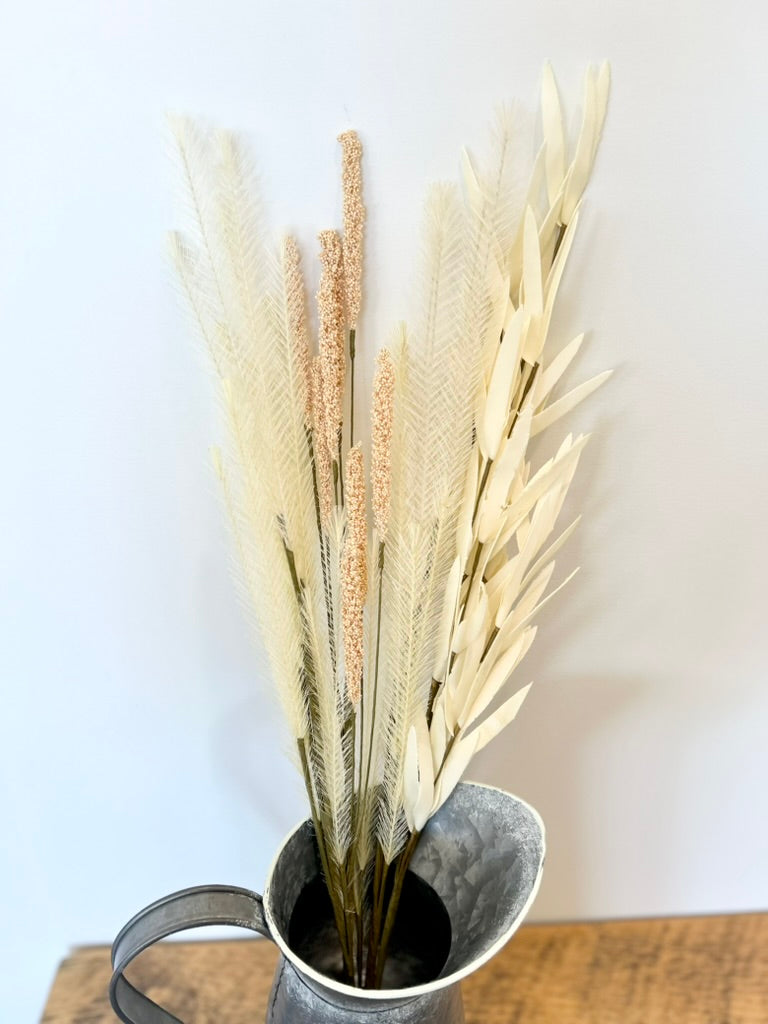 Faux Flower Bunch - Cream