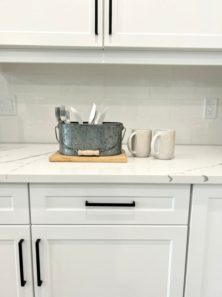 6 Pocket Galvanized Caddy