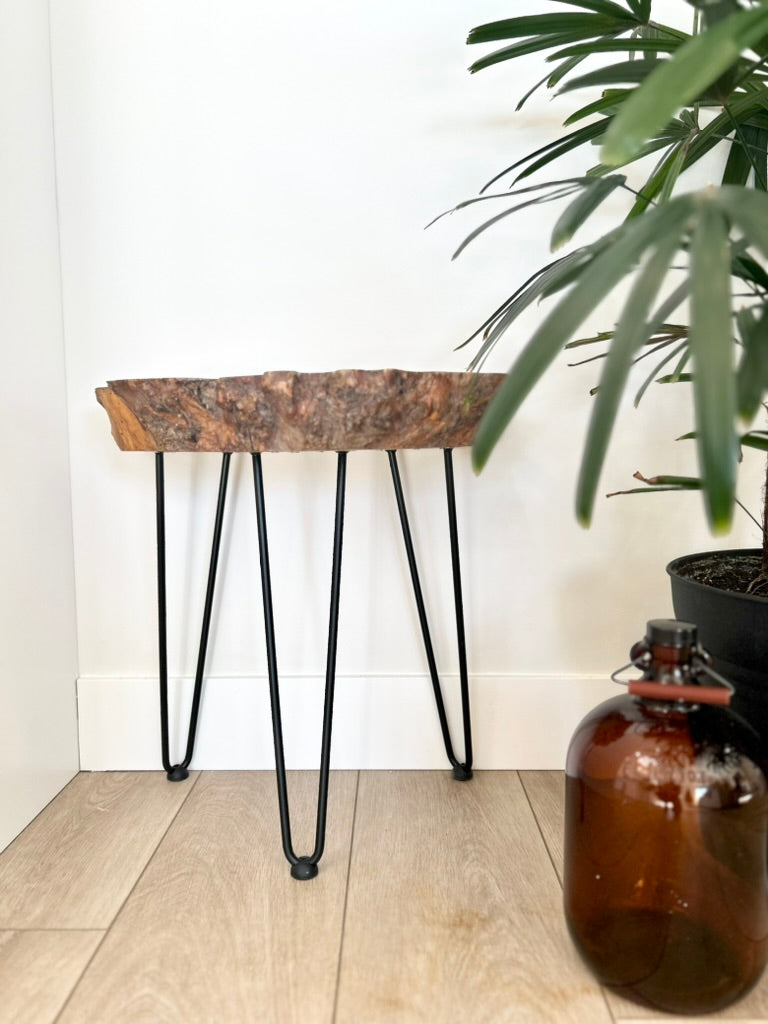 Live Edge Plant Stand