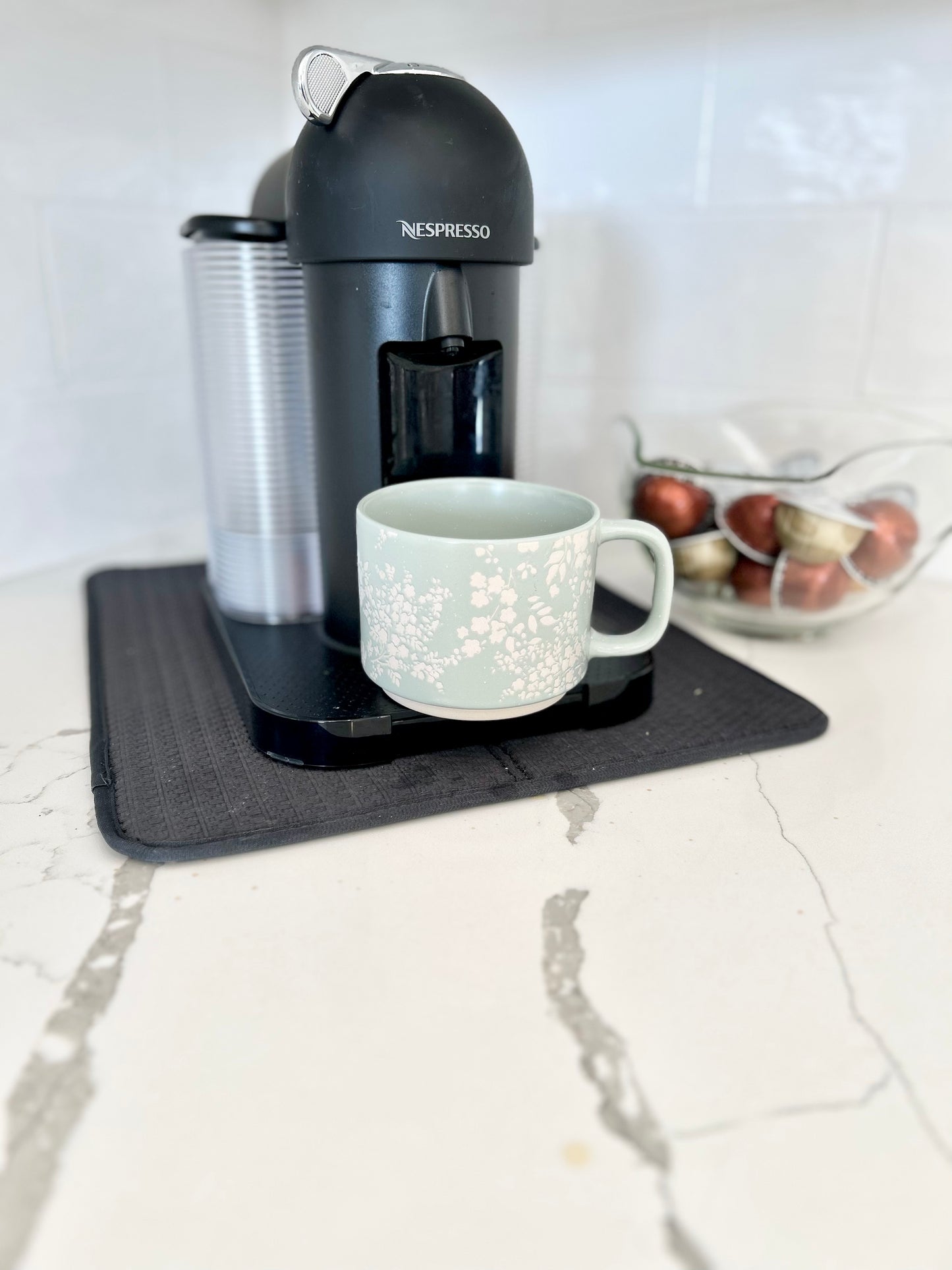 Blue Stoneware Mug
