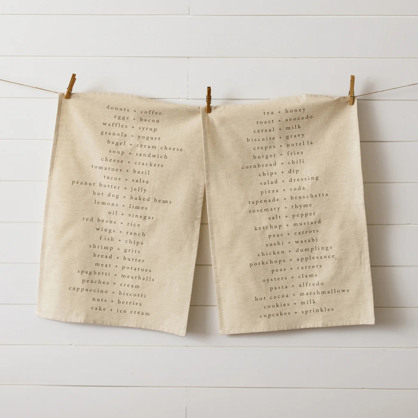 Food Combos Tea Towel