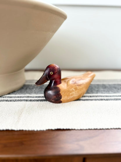 Small Vintage Wooden Duck Decoy