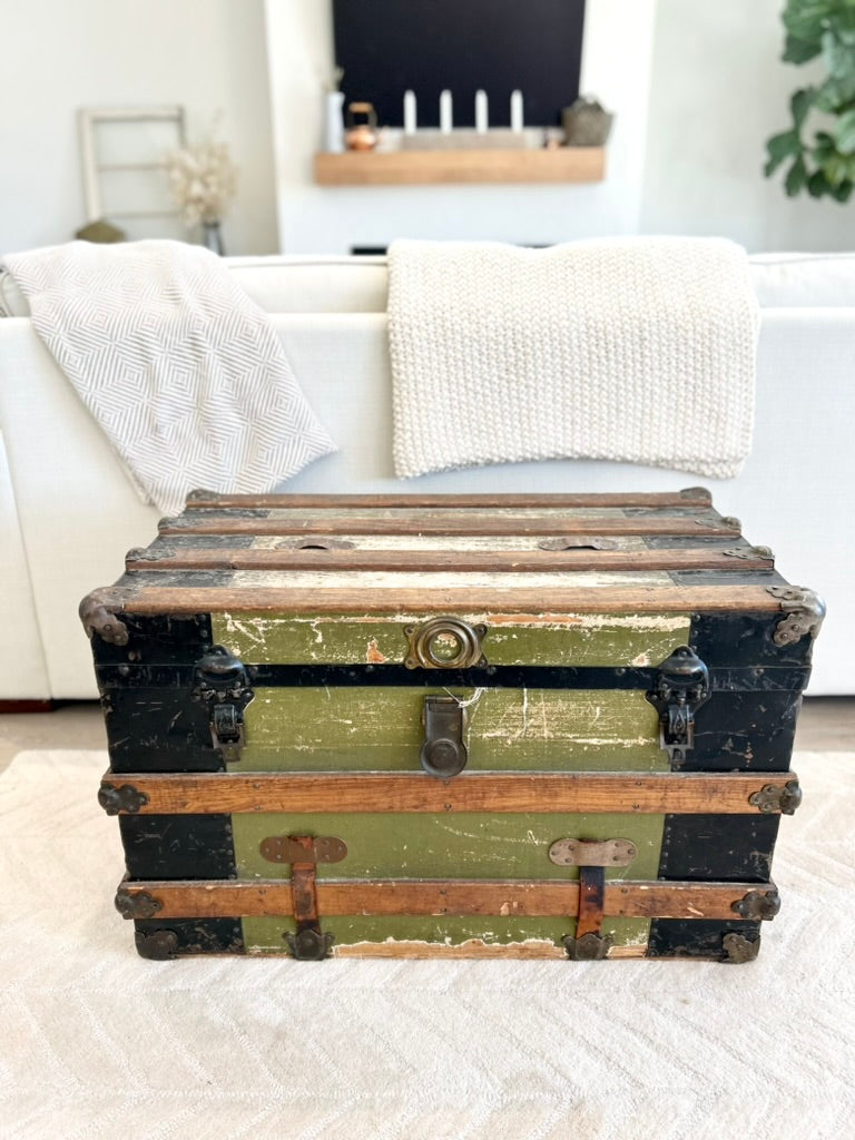 Vintage Steamer Trunk