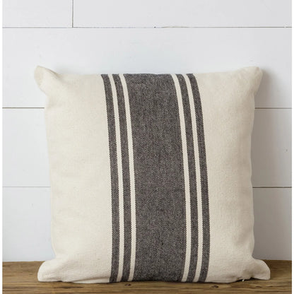 Grain Sack Striped Pillow