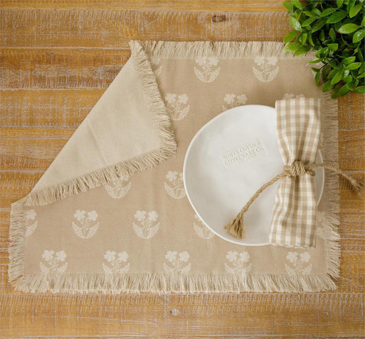Floral Silhouette Placemat