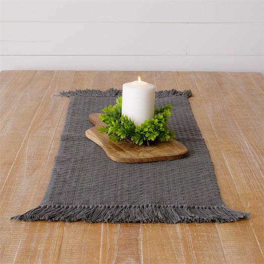 Stormy Blue Table Runner