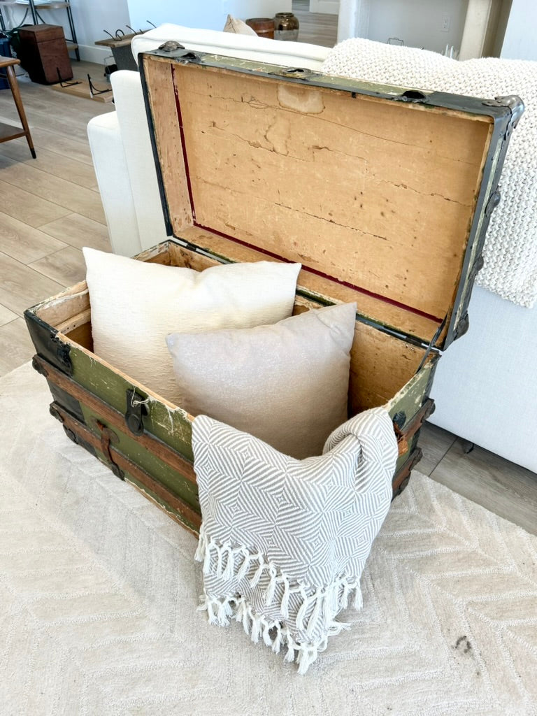 Vintage Steamer Trunk